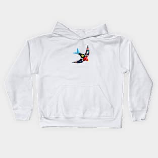 Traditional Portuguese Swallow Kids Hoodie